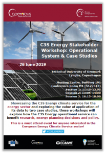 C3S Energy ICEM Workshop Flyer