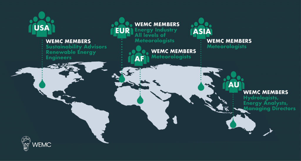 WEMC Global Membership Map 2020