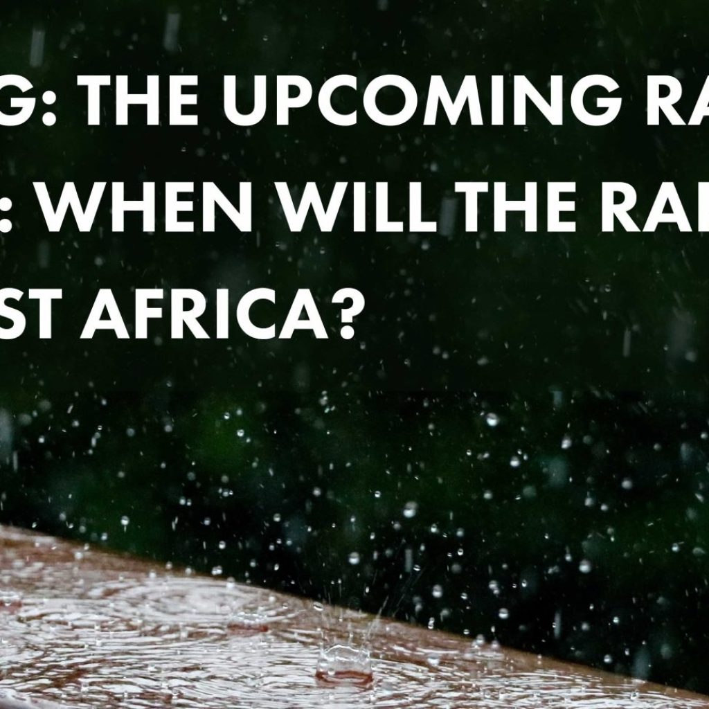 Tech Blog: The upcoming rainy season for 2023: When will the rains begin in South-East Africa?
